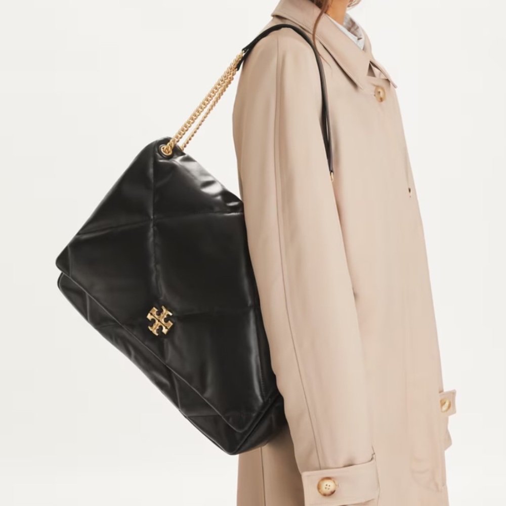 ISO IN SEARCH OF! Tory Burch Kira Oversized Diamond Quilt Shoulder Bsg